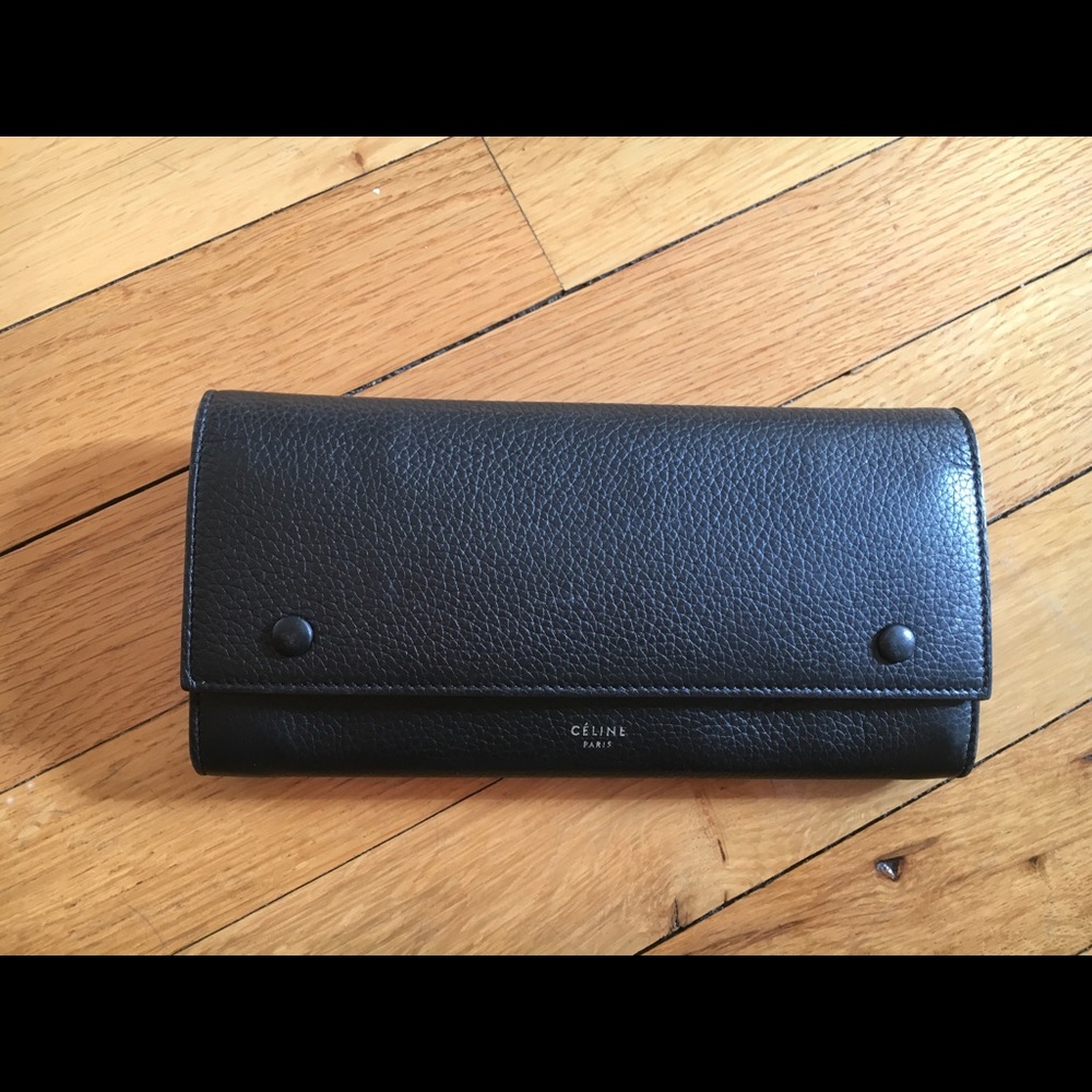 Celine Large Flap Wallet
